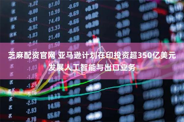 芝麻配资官网 亚马逊计划在印投资超350亿美元发展人工智能与出口业务